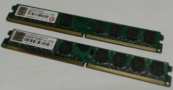 Memoria Transcend 4Gb 2x 2GB DDR2-667MHz PC2-5300 240 Pins noECC PC